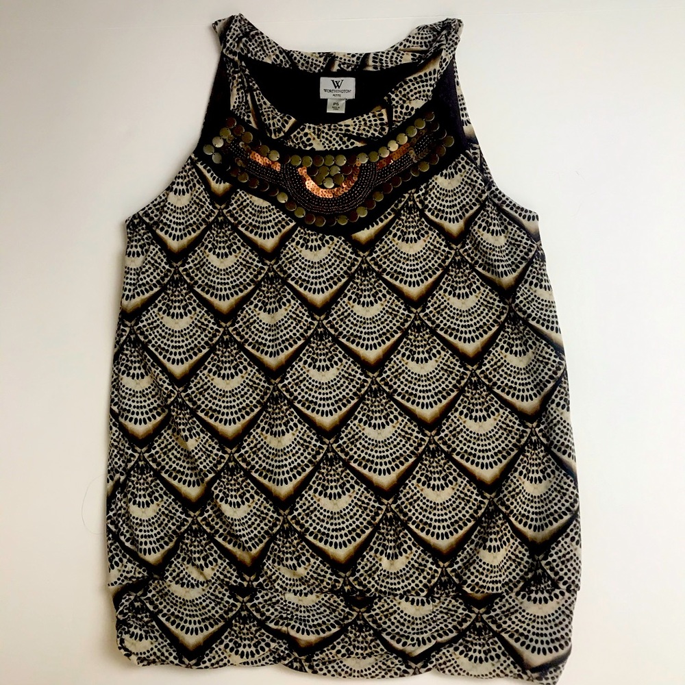 Worthington Petite Small sleeveless top